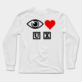 Eye heart UX Long Sleeve T-Shirt